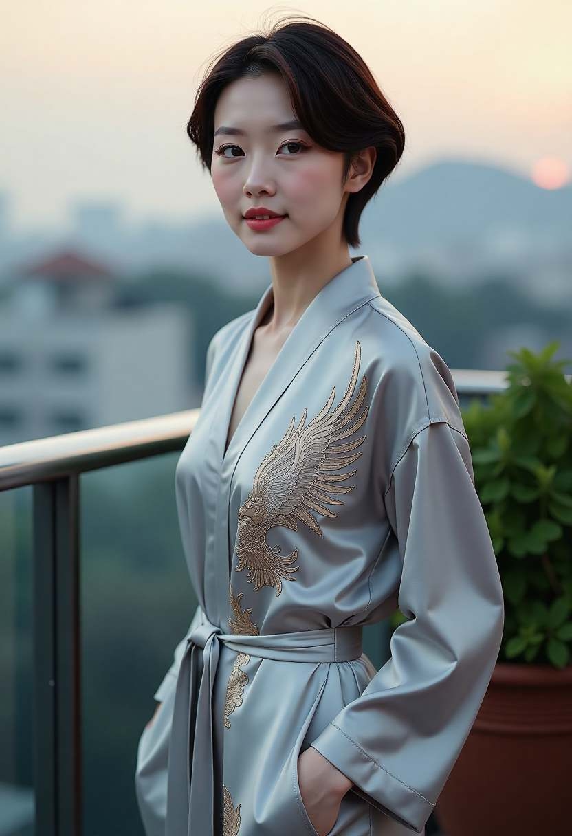 清晨的红领巾